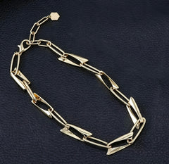 Gold Links Necklace