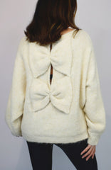 Bow Back Soft Knit