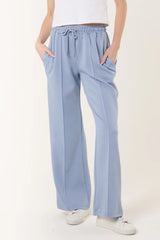 Drawstring Sweat Trousers Denim Blue