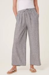 Striped Trousers Charcoal