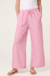 Striped Trousers Pink