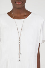 Short Sleeved Oversized Pleated Top in White