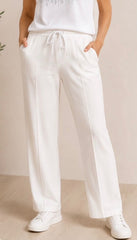 Tencel Trousers White