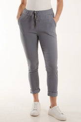 Super Stretch Magic Trousers in Grey