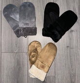 Suede Super Cosy Mittens