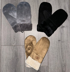 Suede Super Cosy Mittens