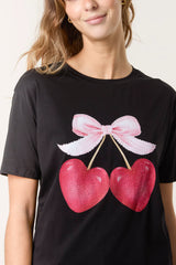 Hearts Cherries Tee