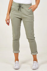 Super Stretch Magic Trousers in Khaki