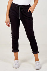 Super Stretch Magic Trousers in Black