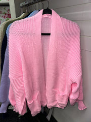 Balloon sleeve cardigan