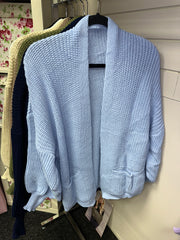 Balloon sleeve cardigan