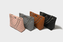 Quilted Chain Strap Shoulder Bag