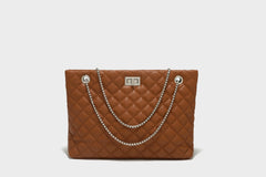 Quilted Chain Strap Shoulder Bag