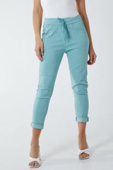 Super Stretch Magic Trousers in mint