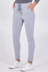 Super Stretch Magic Trousers in Pale Grey
