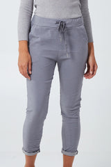 Super Stretch Magic Trousers in Grey