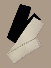 High Waisted Ribbed Leggings