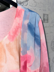 Pink Print Blouse