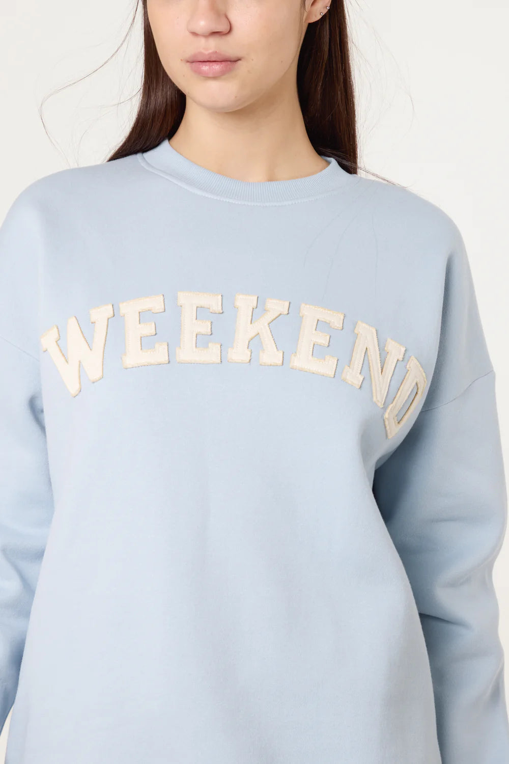 Weekend Sweatshirt Pale Blue