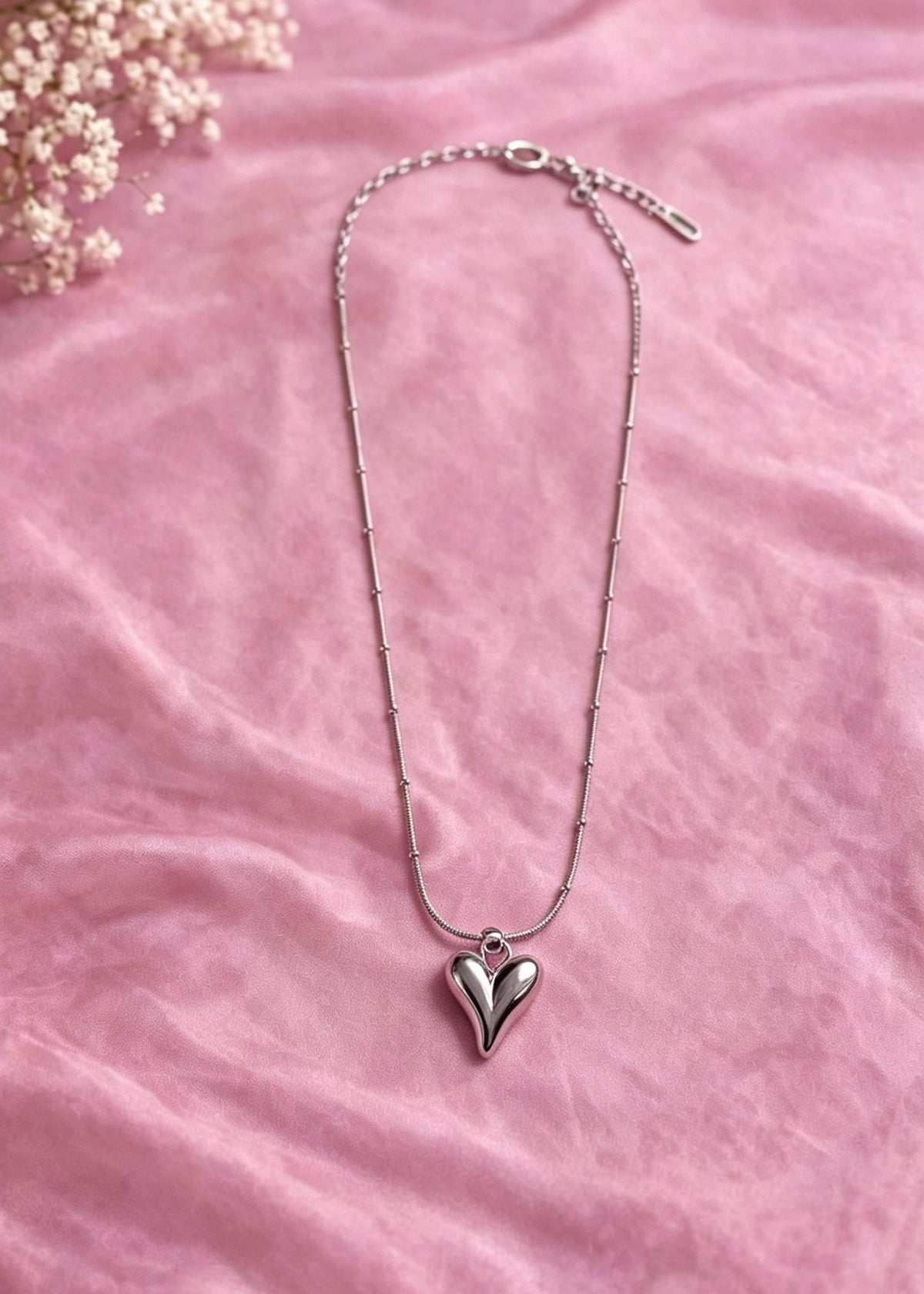 Silver Heart Necklace