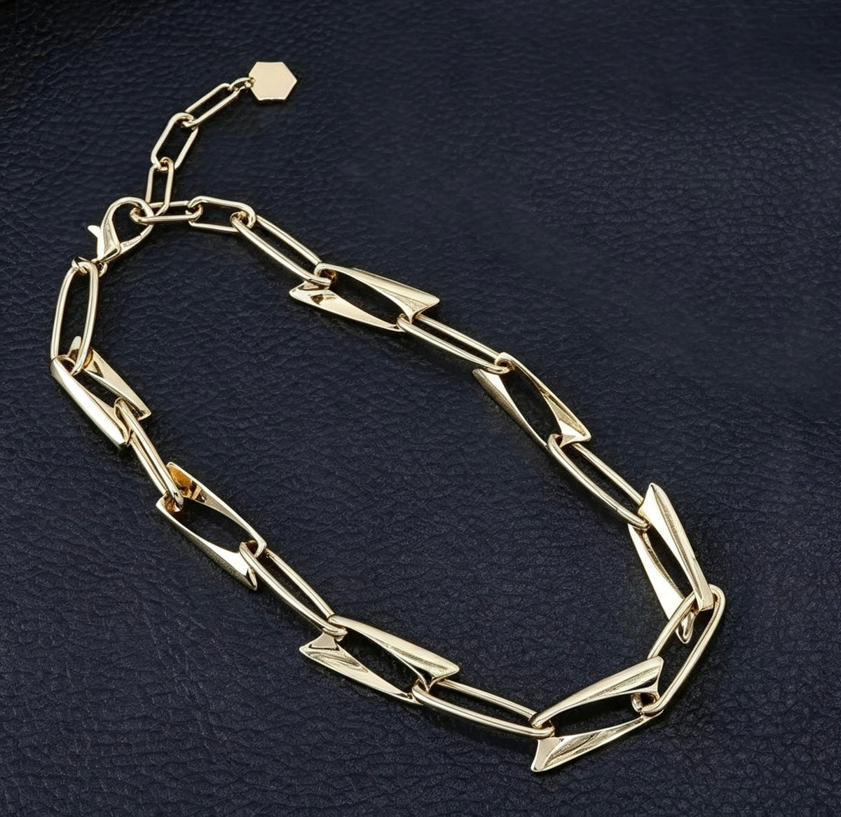 Gold Links Necklace