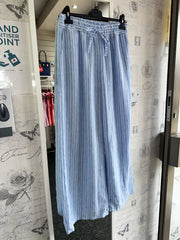 Striped Trousers Blue