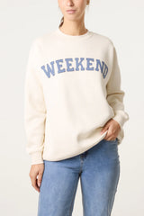 Weekend Sweatshirt Cream