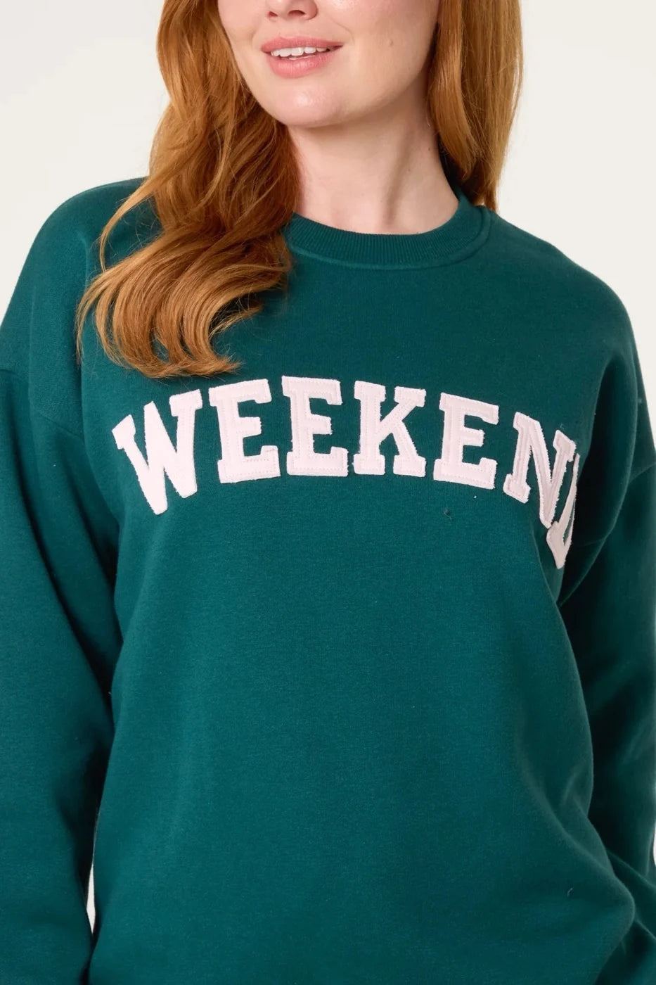 Weekend Sweatshirt Teal