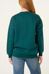 Weekend Sweatshirt Teal