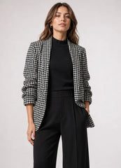 Houndstooth Blazer