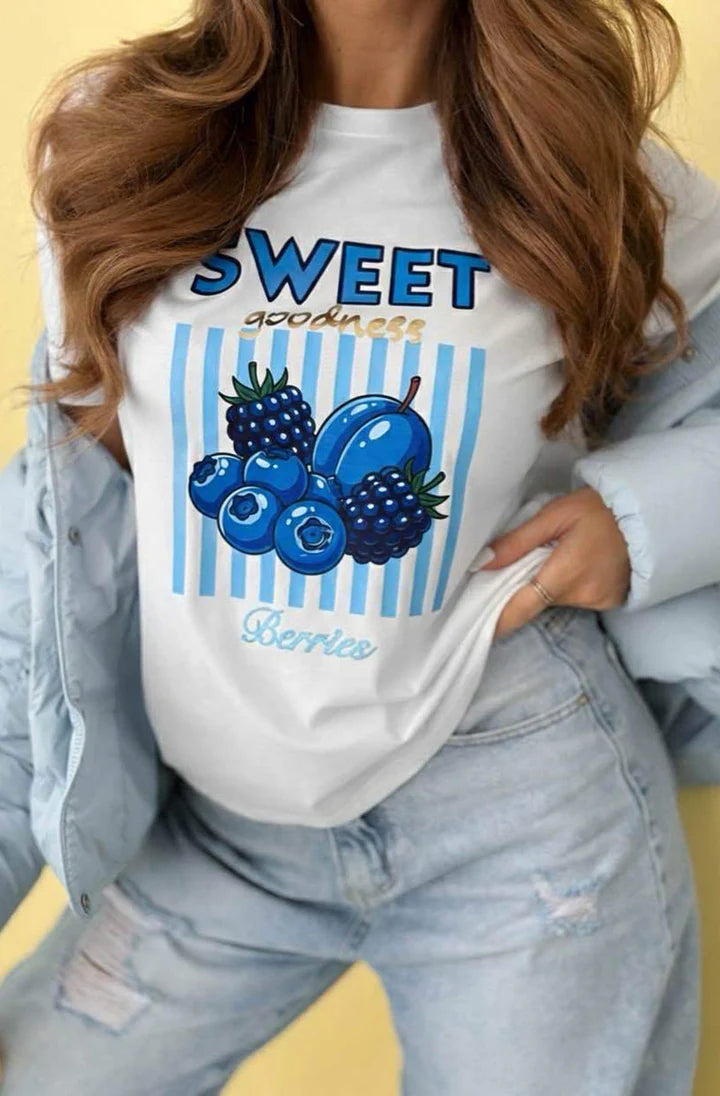 Sweet Goodness Blueberries Tee
