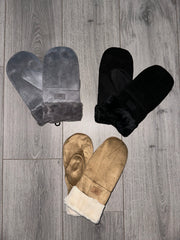Suede Super Cosy Mittens