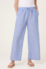 Striped Trousers Blue
