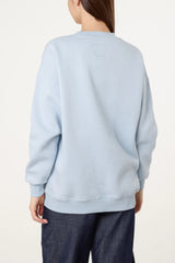 Weekend Sweatshirt Pale Blue