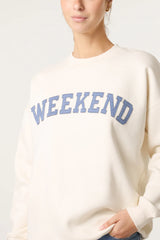 Weekend Sweatshirt Cream