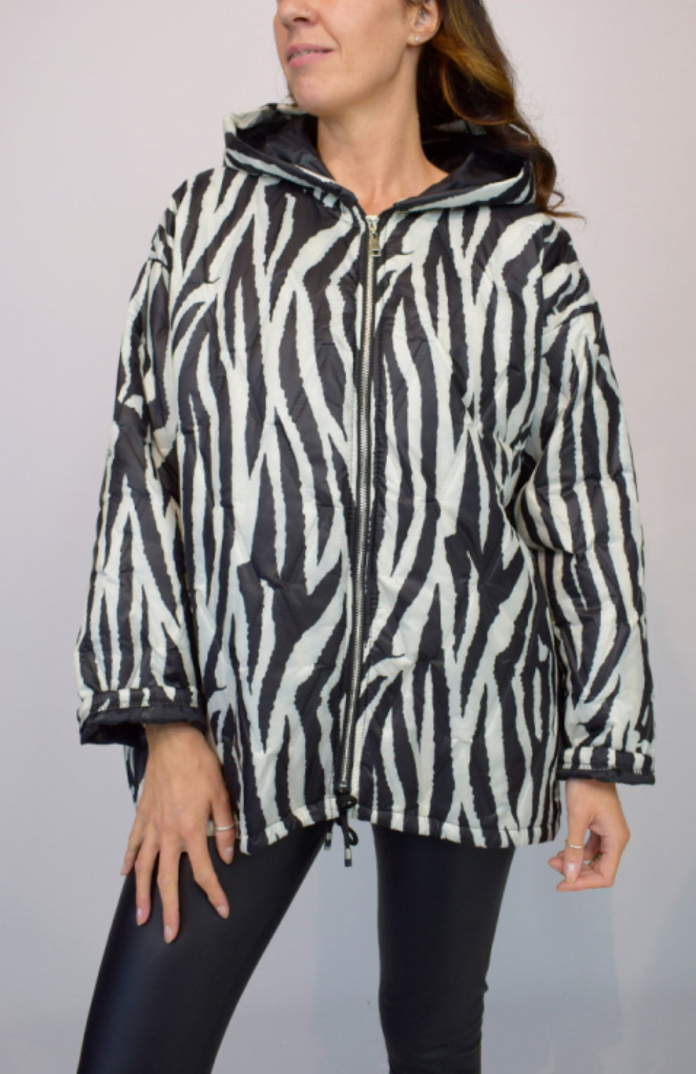 Zebra Padded Jacket