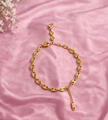 Gold Small Links Bracelet