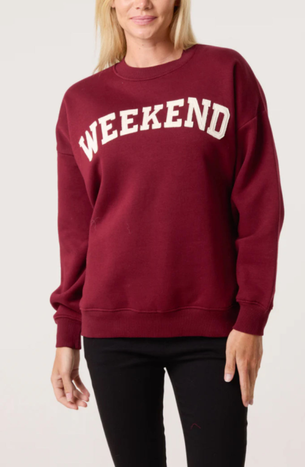 Weekend Sweatshirt Wine