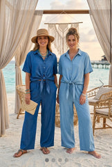 Denim Look Co-ord Dark Wash