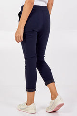Super Stretch Magic Trousers in Navy
