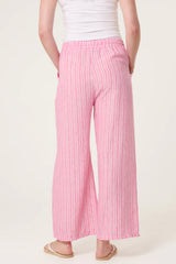 Striped Trousers Pink