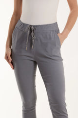 Super Stretch Magic Trousers in Grey