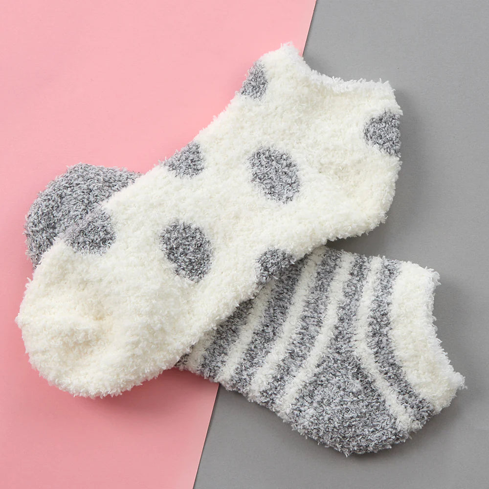 2 Pack Cosy Trainer Socks