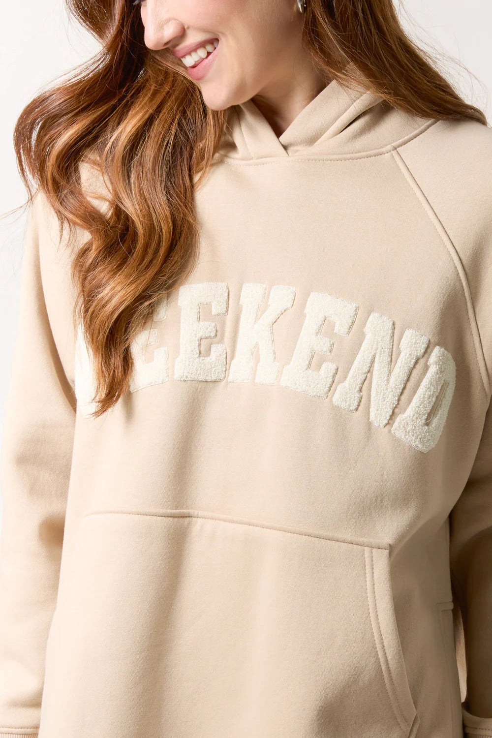 Cotton 2 Piece Lounge Set "Weekend" Stone