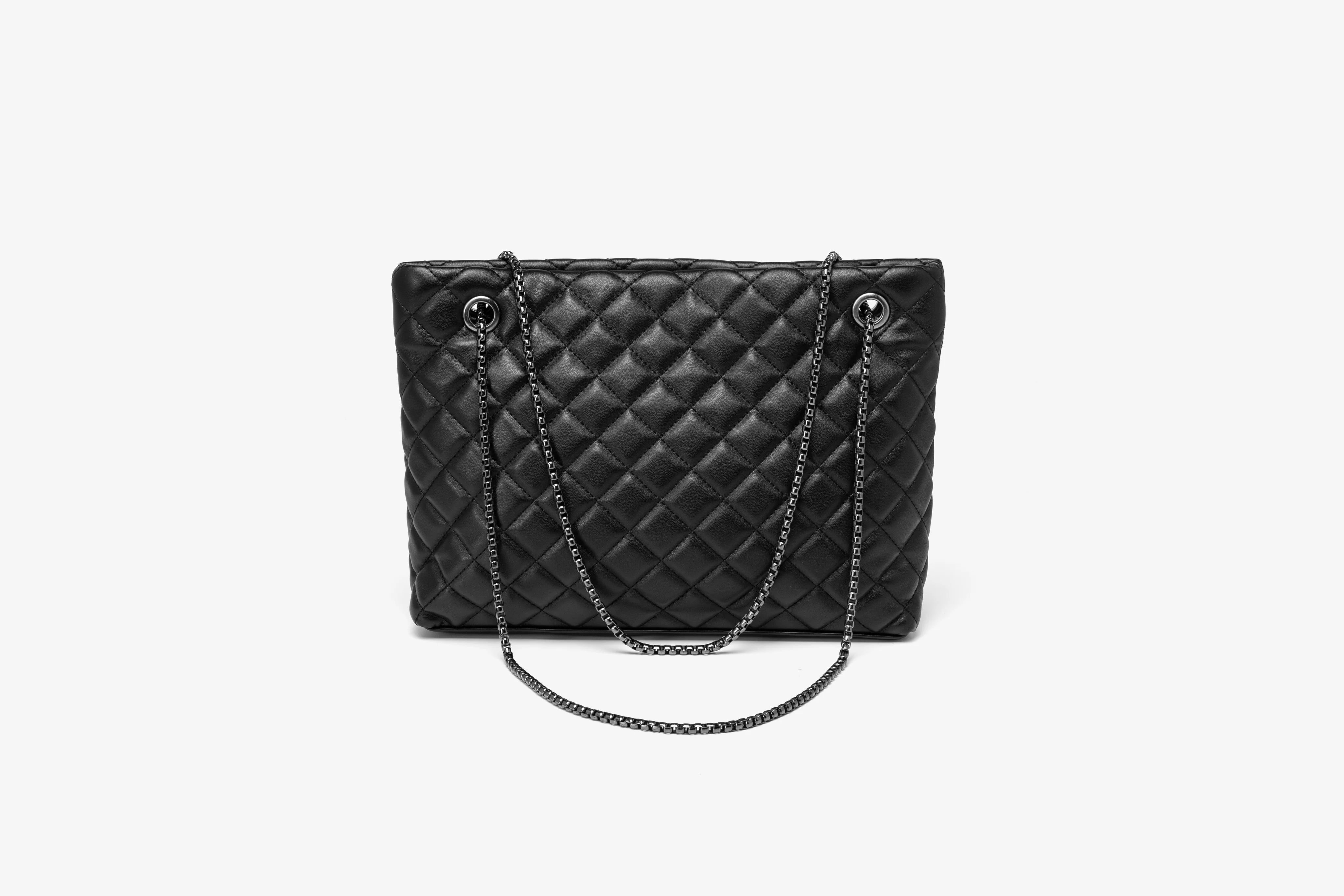 Quilted Chain Strap Shoulder Bag