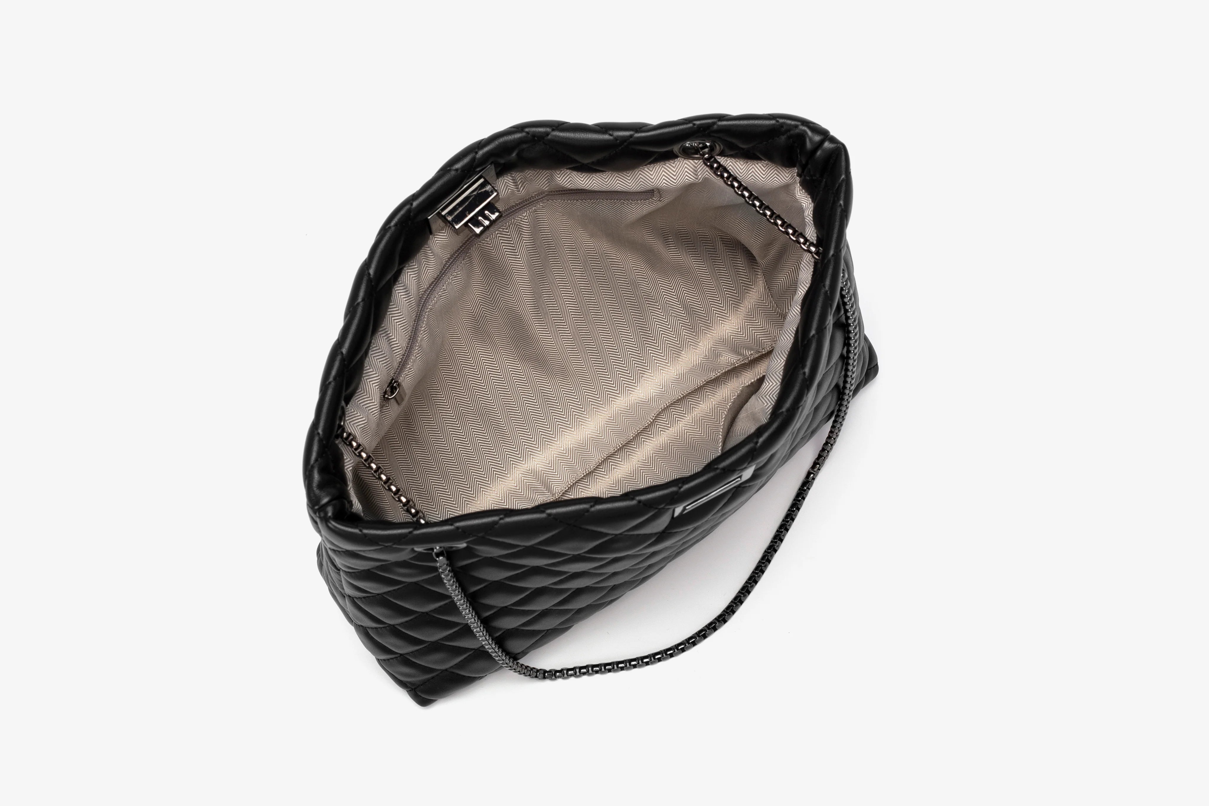 Quilted Chain Strap Shoulder Bag