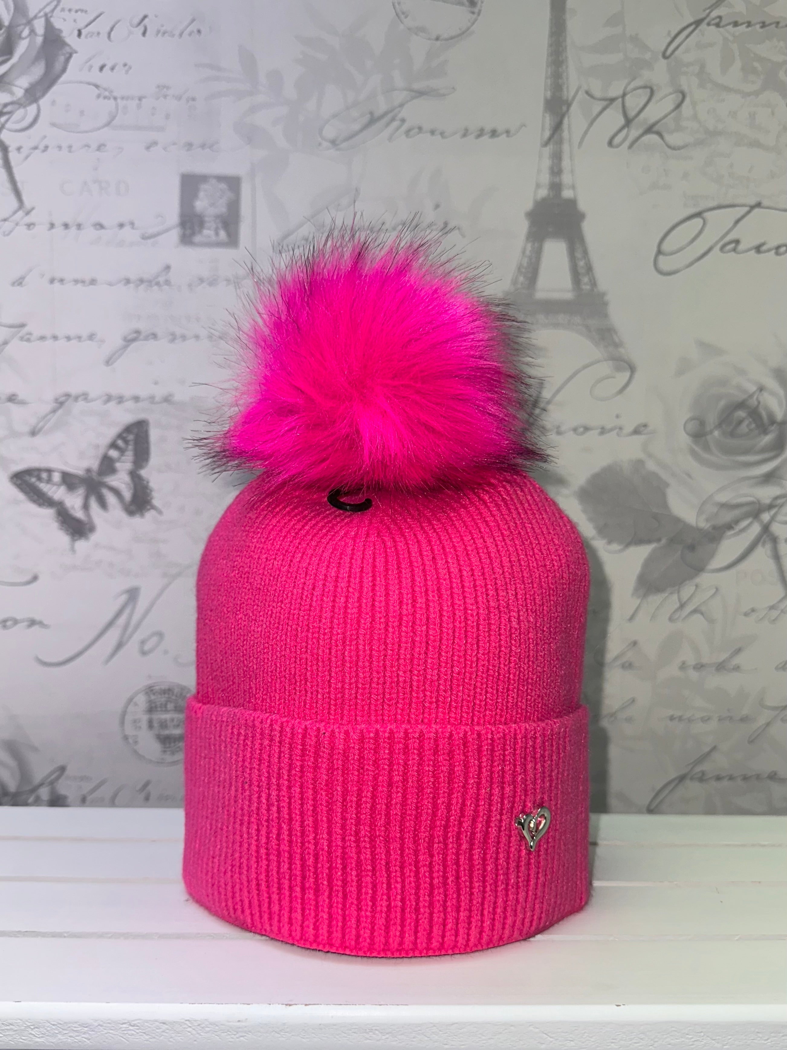 Pom Hat fine rib