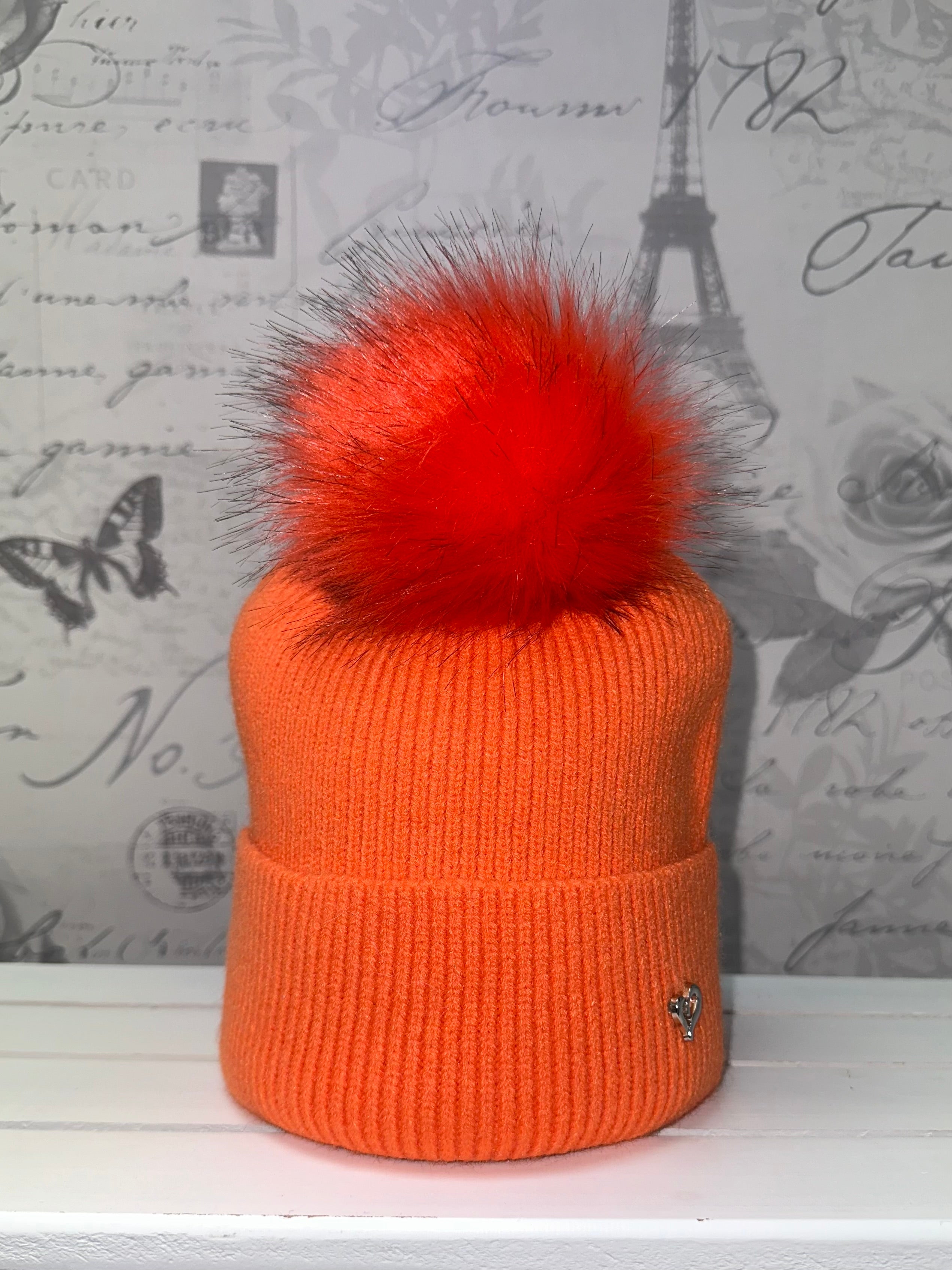 Pom Hat fine rib