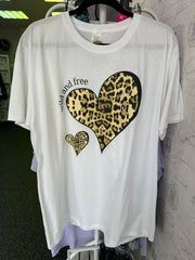Wild and Free Oversized Tee in White